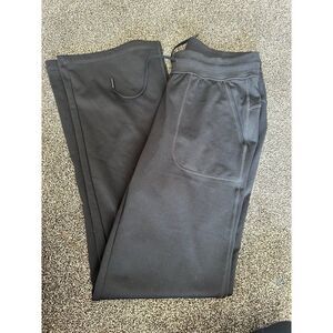 90 Degrees Black Sweatpants with drawstring